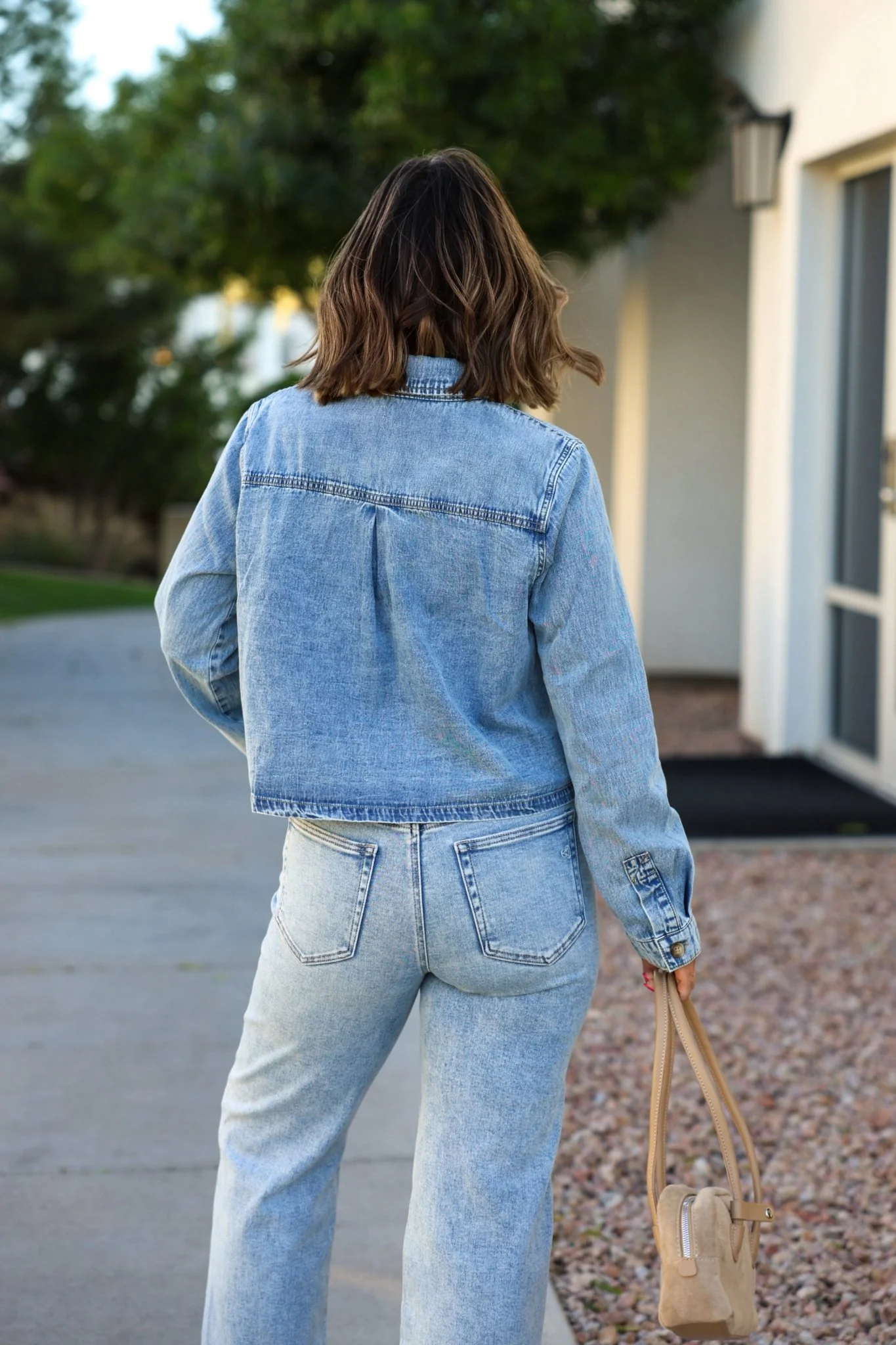 Adria Boxy Denim Shirt - Image 4