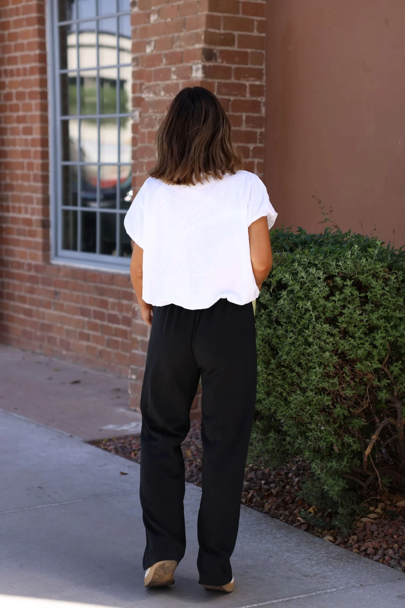 Black Soft Cloud Scuba Sweatpants - FINAL SALE - Image 3