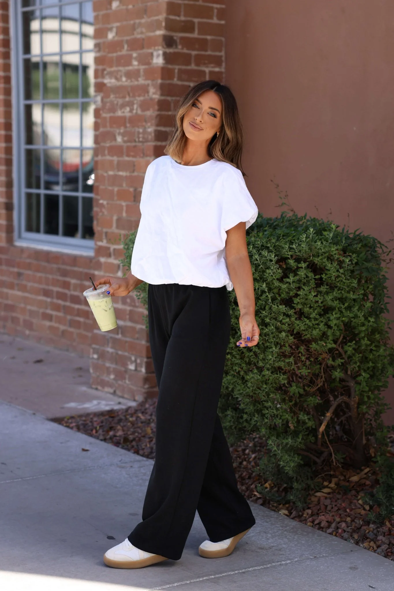Black Soft Cloud Scuba Sweatpants - FINAL SALE - Image 4