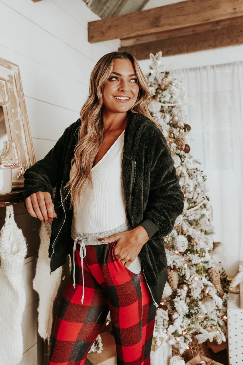 Christmas Morning Red Plaid Pajama Set - FINAL SALE - Image 18