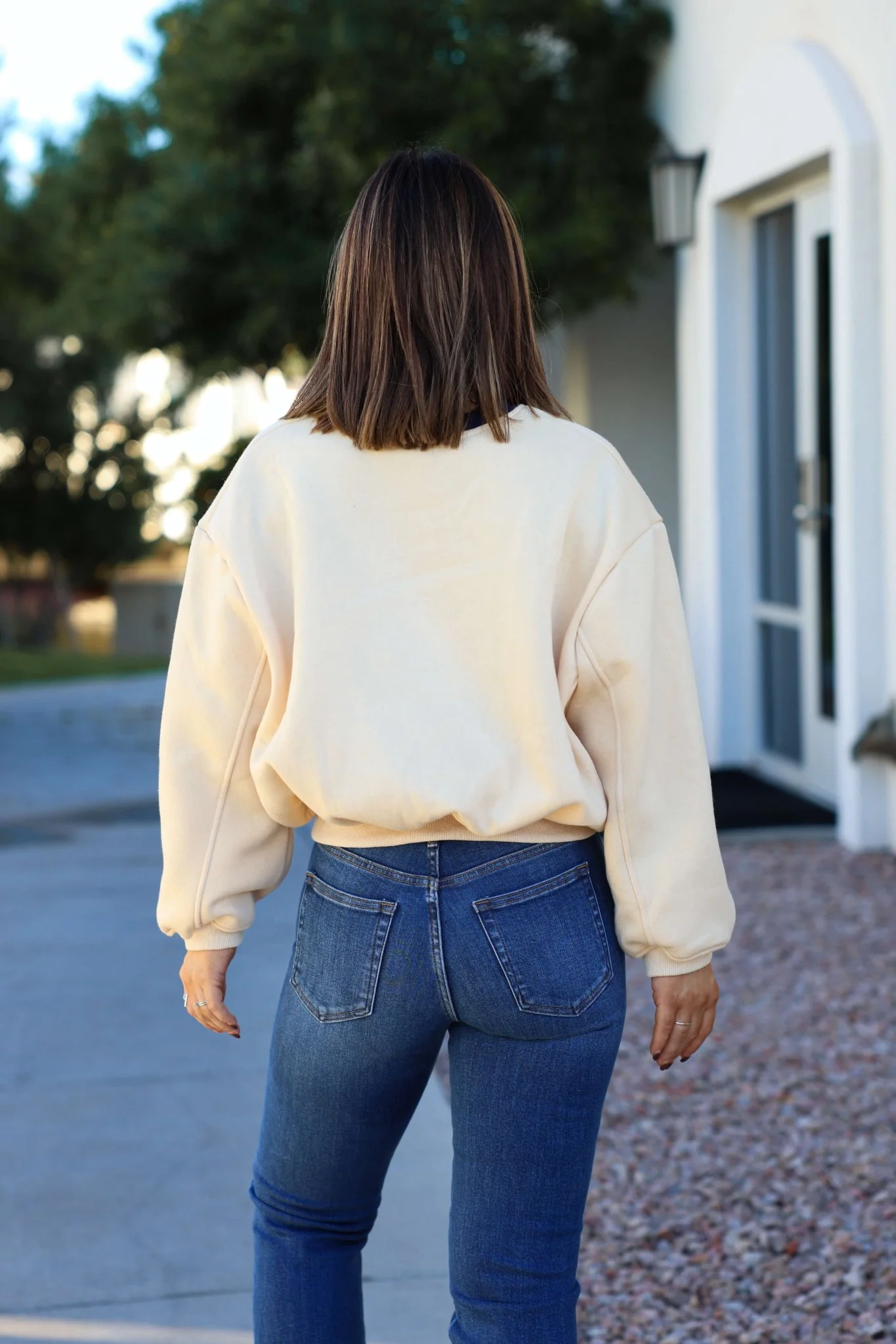 Cream Yosemite Graphic Crewneck Pullover - FINAL SALE - Image 5
