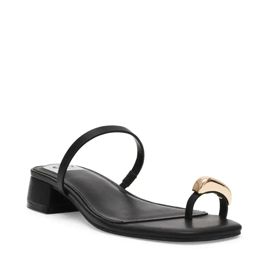 Dolce Vita Narra Black Strappy Block Heel Sandals - FINAL SALE - Image 6