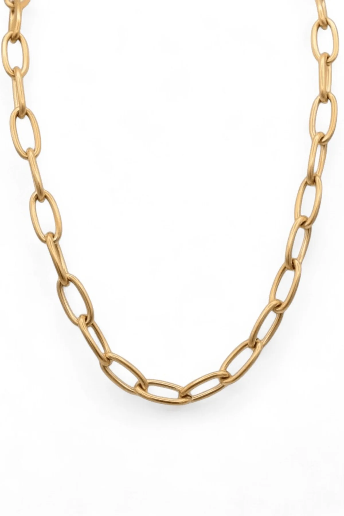 Farrah B Eden Gold Plated Chain Link Necklace - Image 2