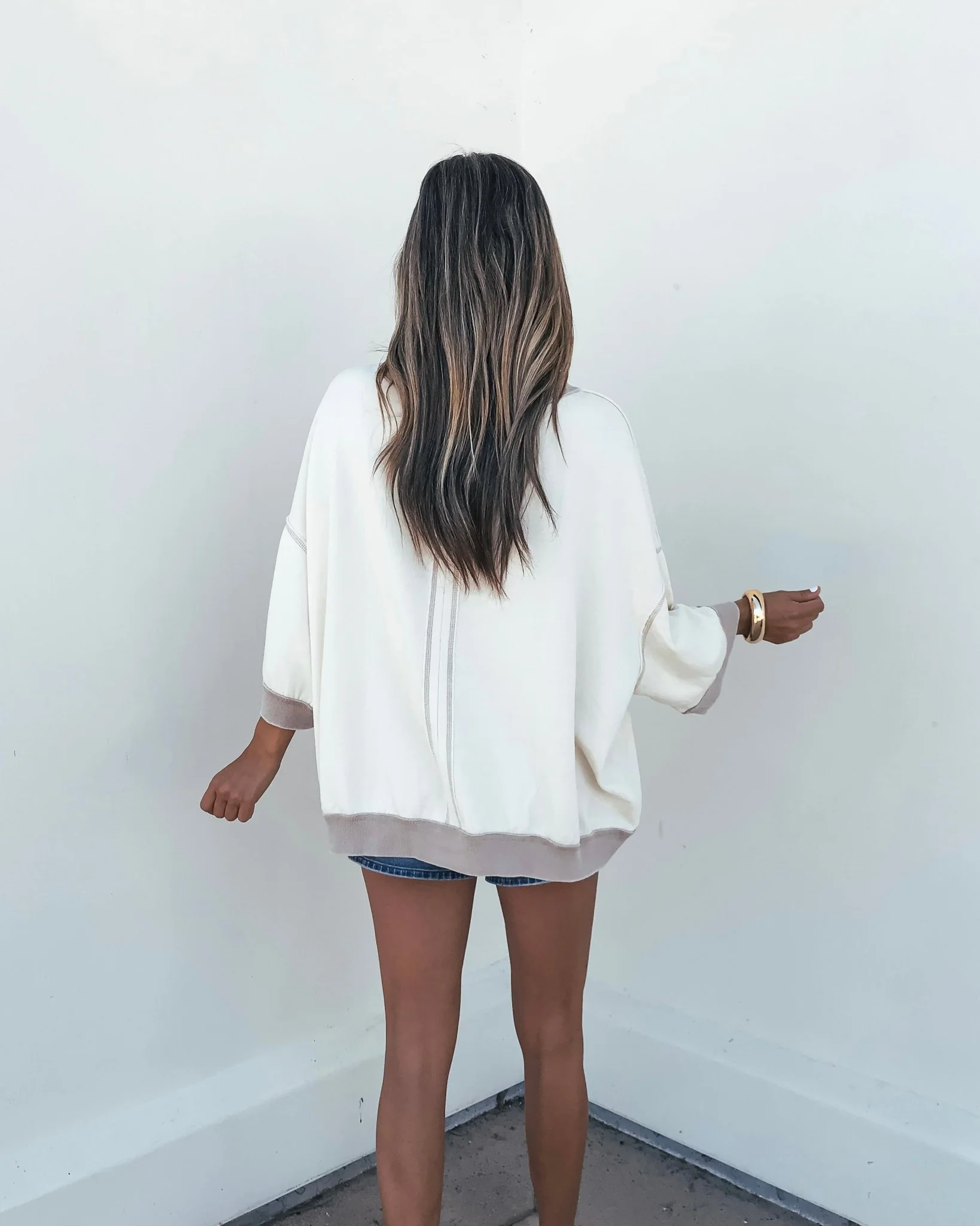 Free People Cream Everything Pullover - Image 4