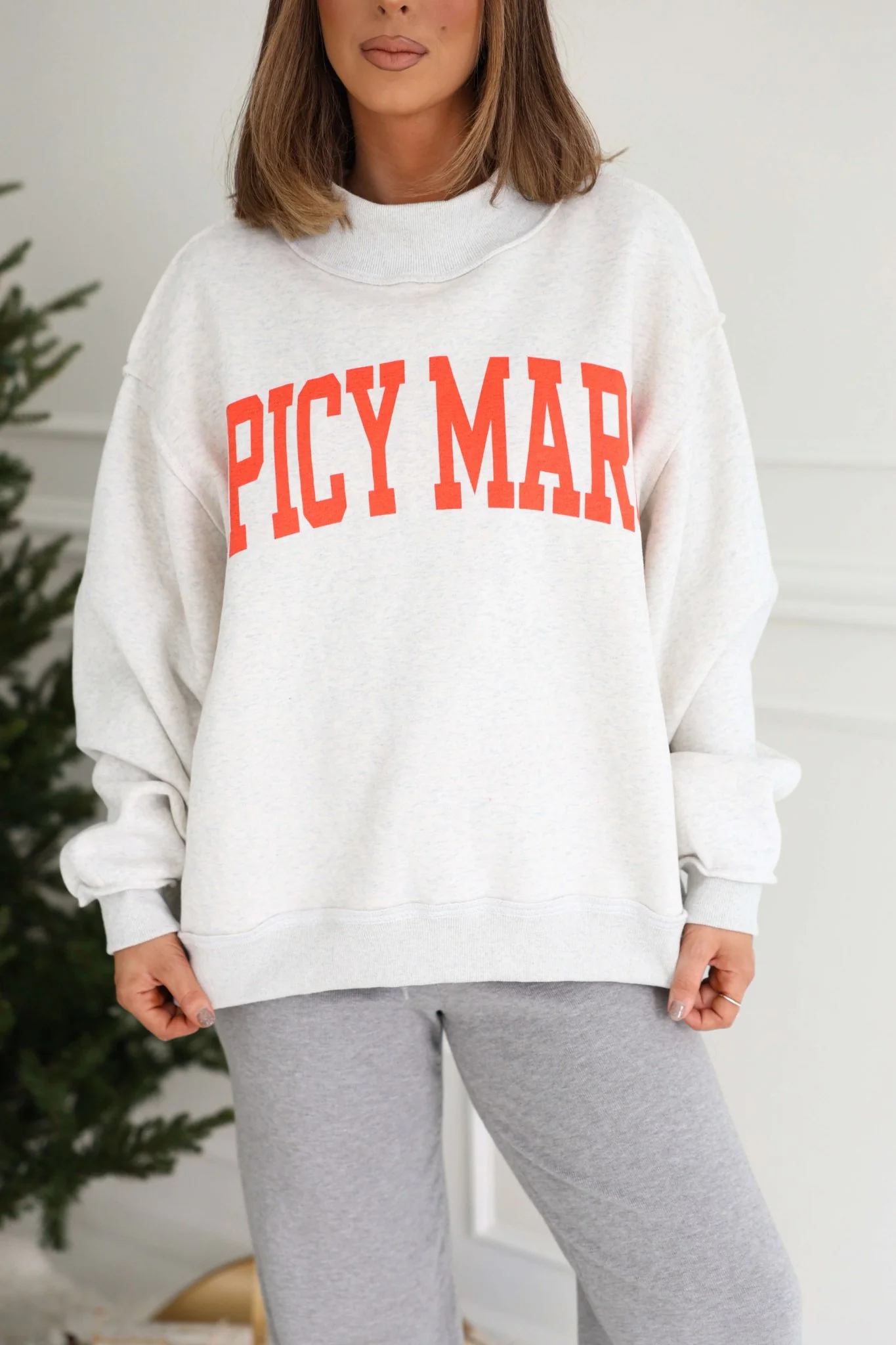 Grey Spicy Margs Reversible Sweatshirt - FINAL SALE - Image 6