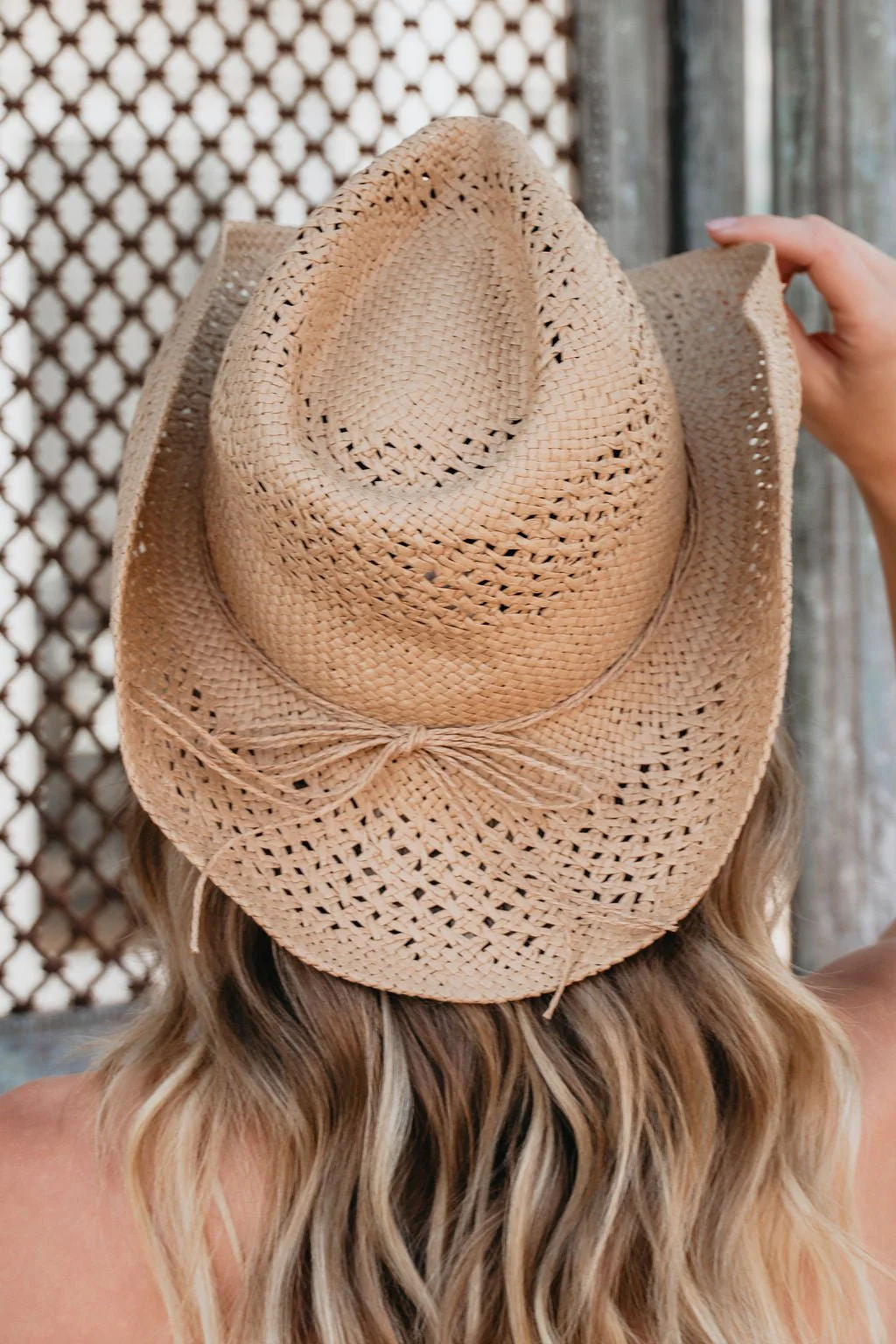 Sunset Wrangler Straw Cowboy Hat - Image 6