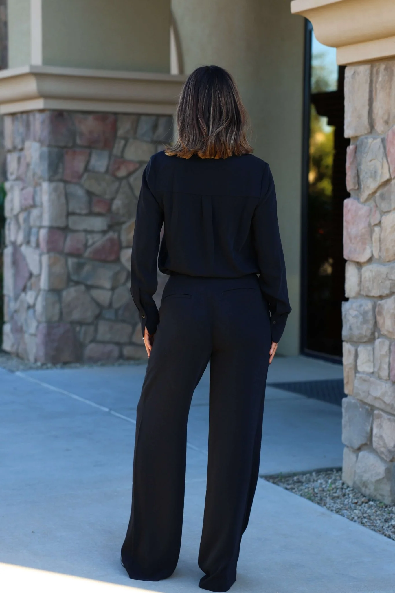 Thread and Supply Black Dress Pants - FINAL SALE - Image 5
