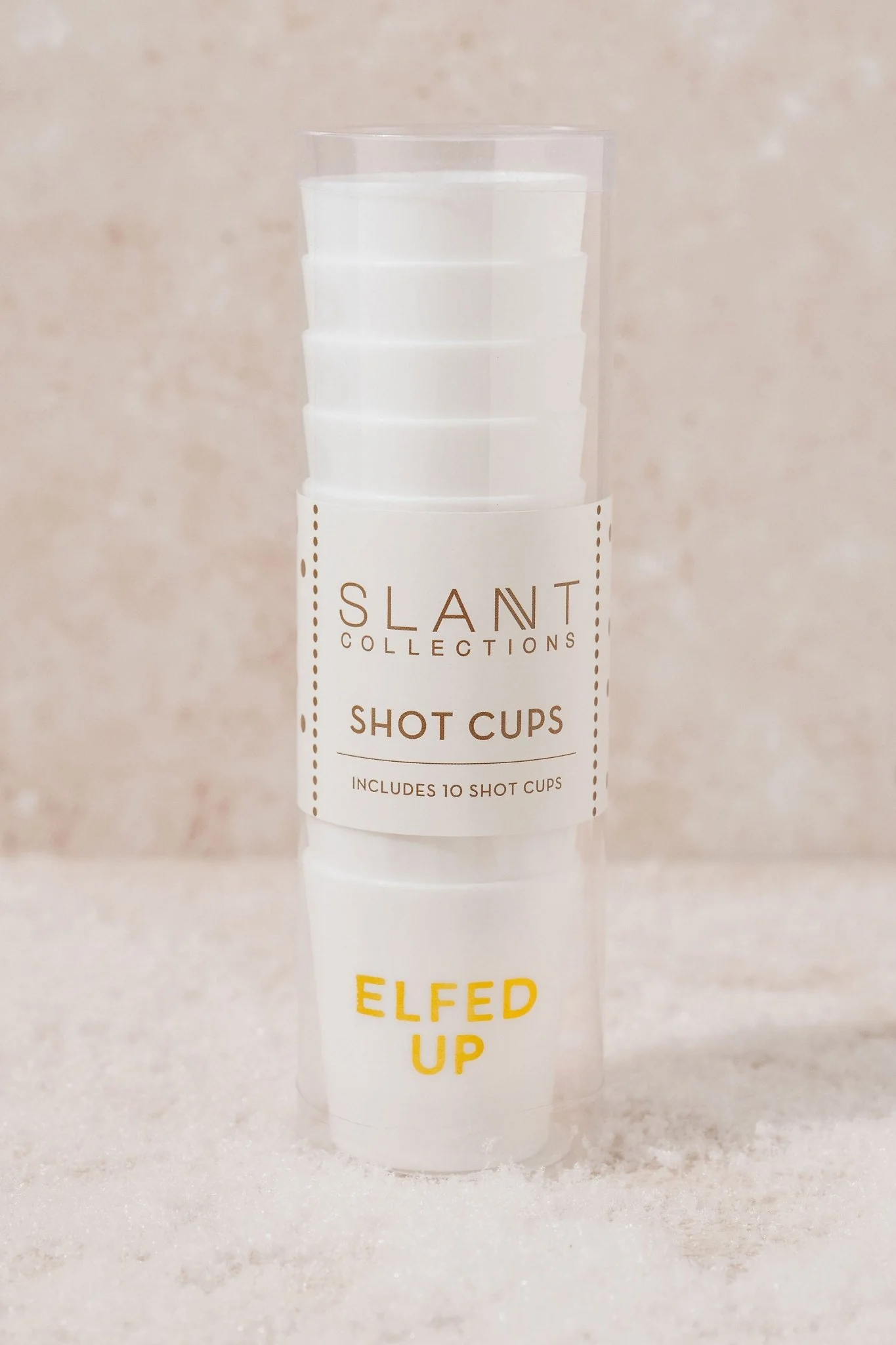White Elfed Up Shot Cups - FINAL SALE - Image 2